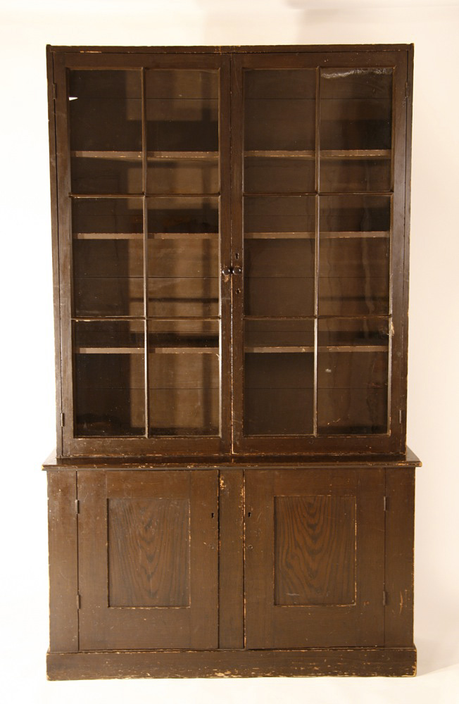 antique bookcase