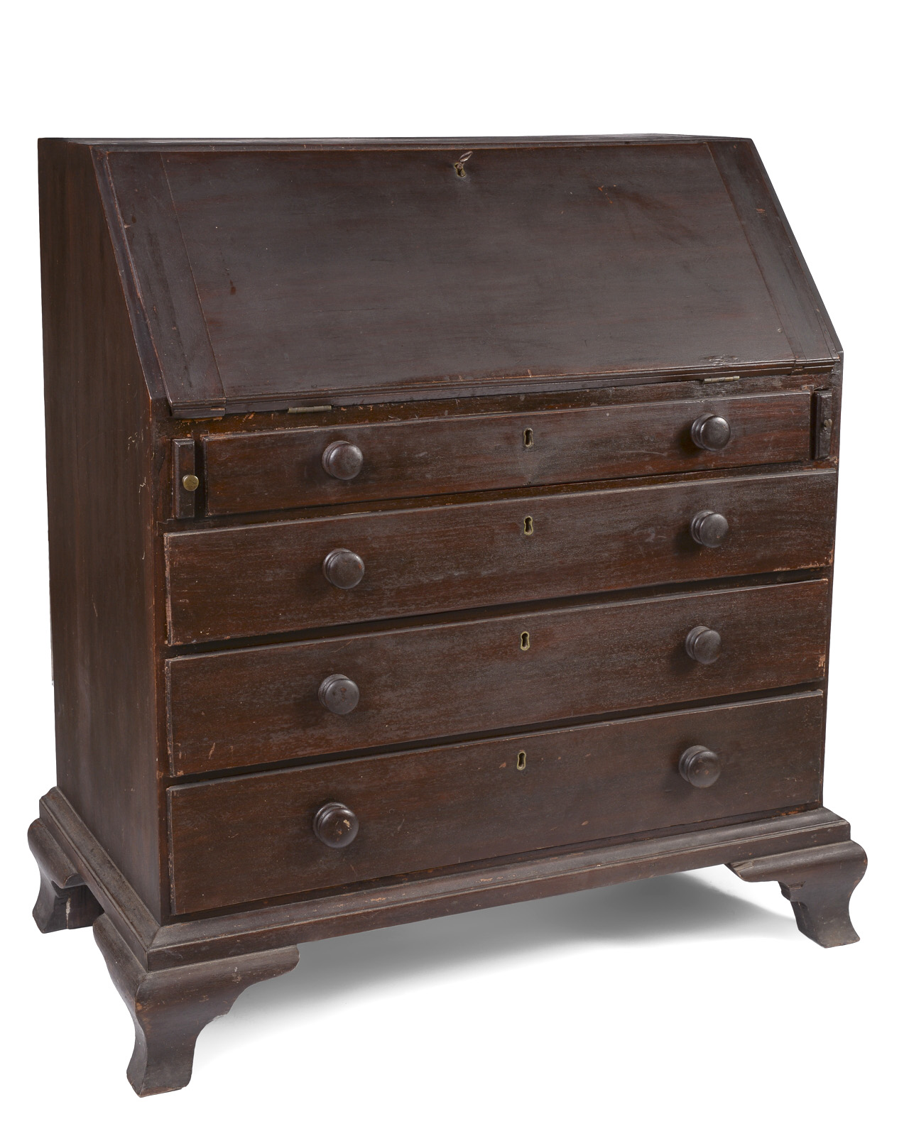 A very fine country Chippendale desk