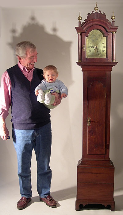 Peter and grandson Huck
